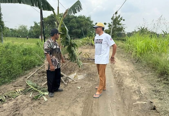 Dikeluhkan Warga Sejak Lama, JPD Desa Lampah Kedamean Mulai Diperbaiki