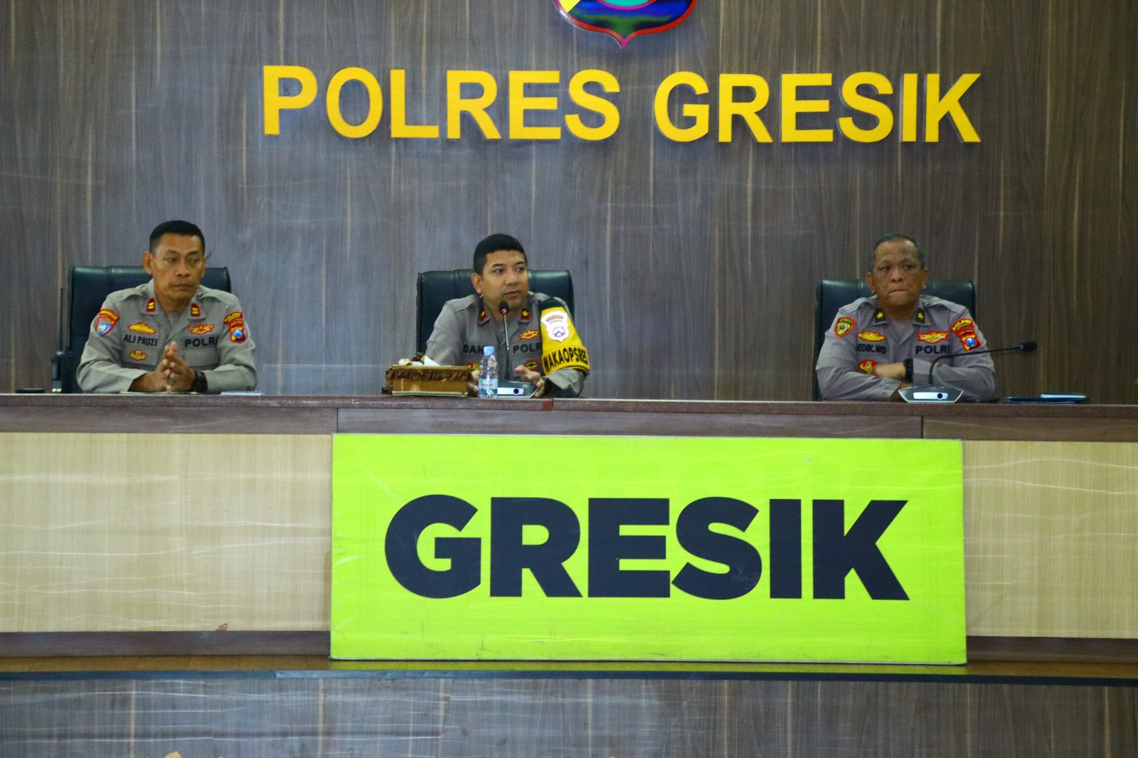 Polres Gresik Beri Arahan Bhabinkamtibmas Dukung Ketahanan Pangan dan Sukses Pemilu Serentak 2024