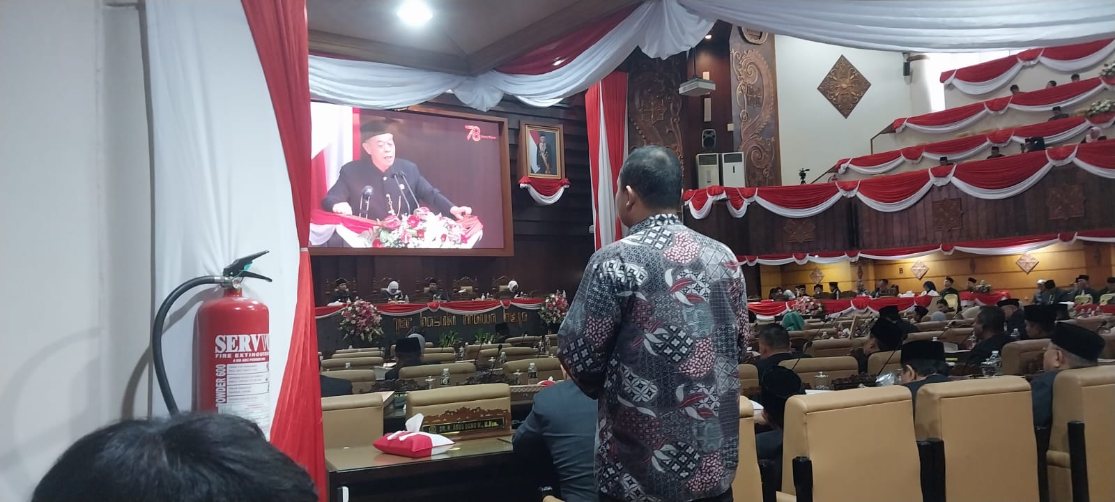 Kusnadi Pamit di HUT Pemprov Jatim