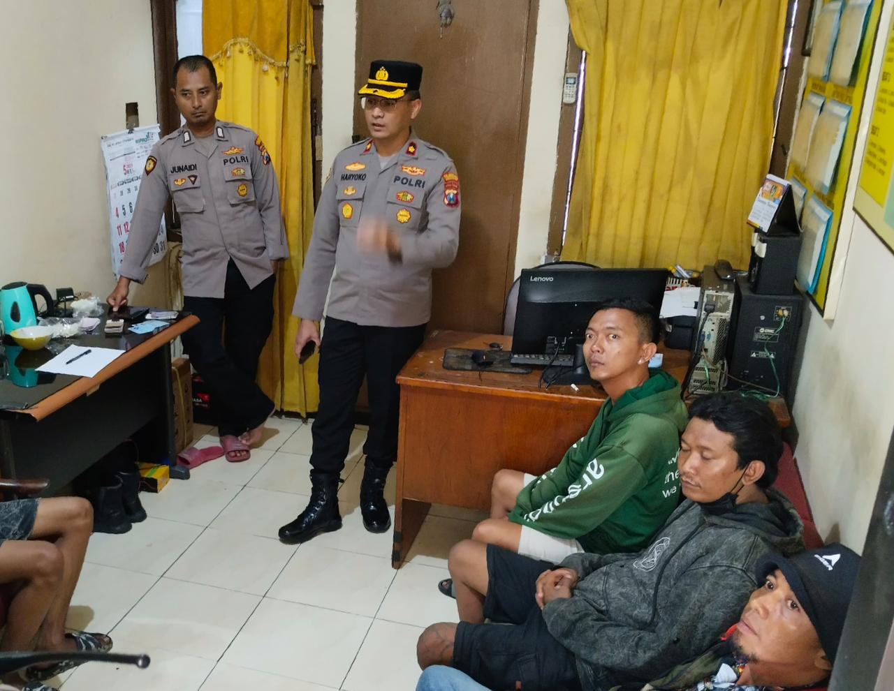 Polsek Wonocolo Amankan 7 Jukir Liar dan Tukang Cepek, Berikut Identitasnya