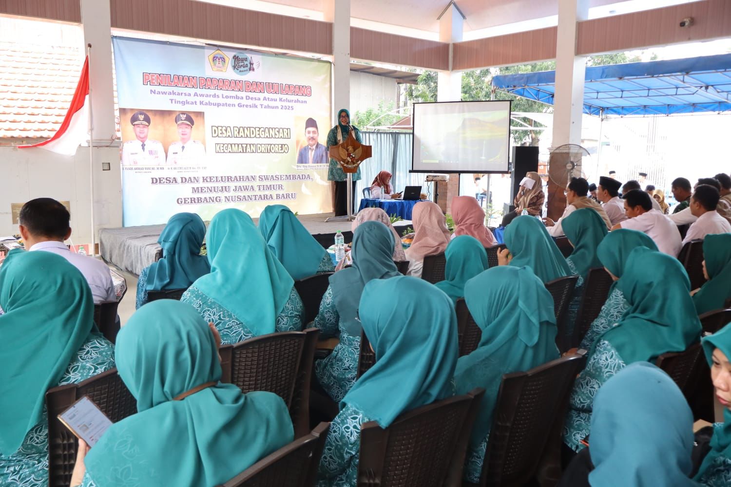 Masuk Tiga Besar Terbaik, Desa Randegansari Wakili Kecamatan Driyorejo dalam Nawakarsa Awards 2025