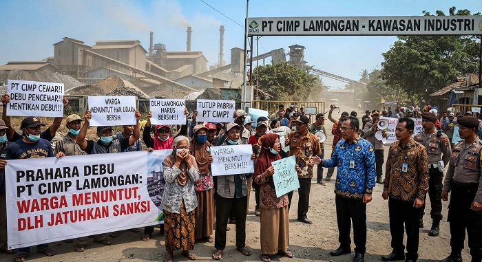 Polusi Debu PT CIMP Lamongan Diprotes Warga, DLH Jatuhkan Sanksi