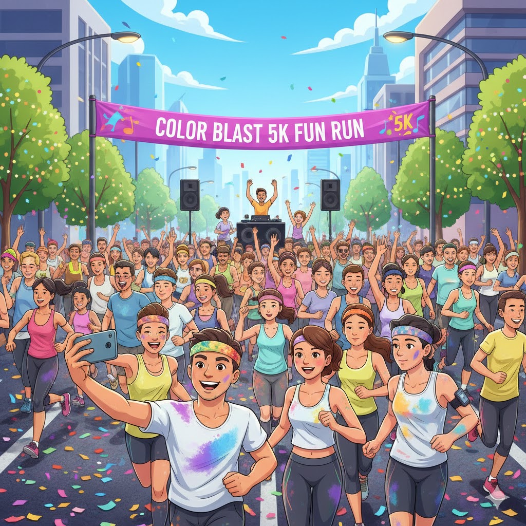 Saat 'Fun Run' Jadi Gaya Hidup Paling Hits Saat Ini