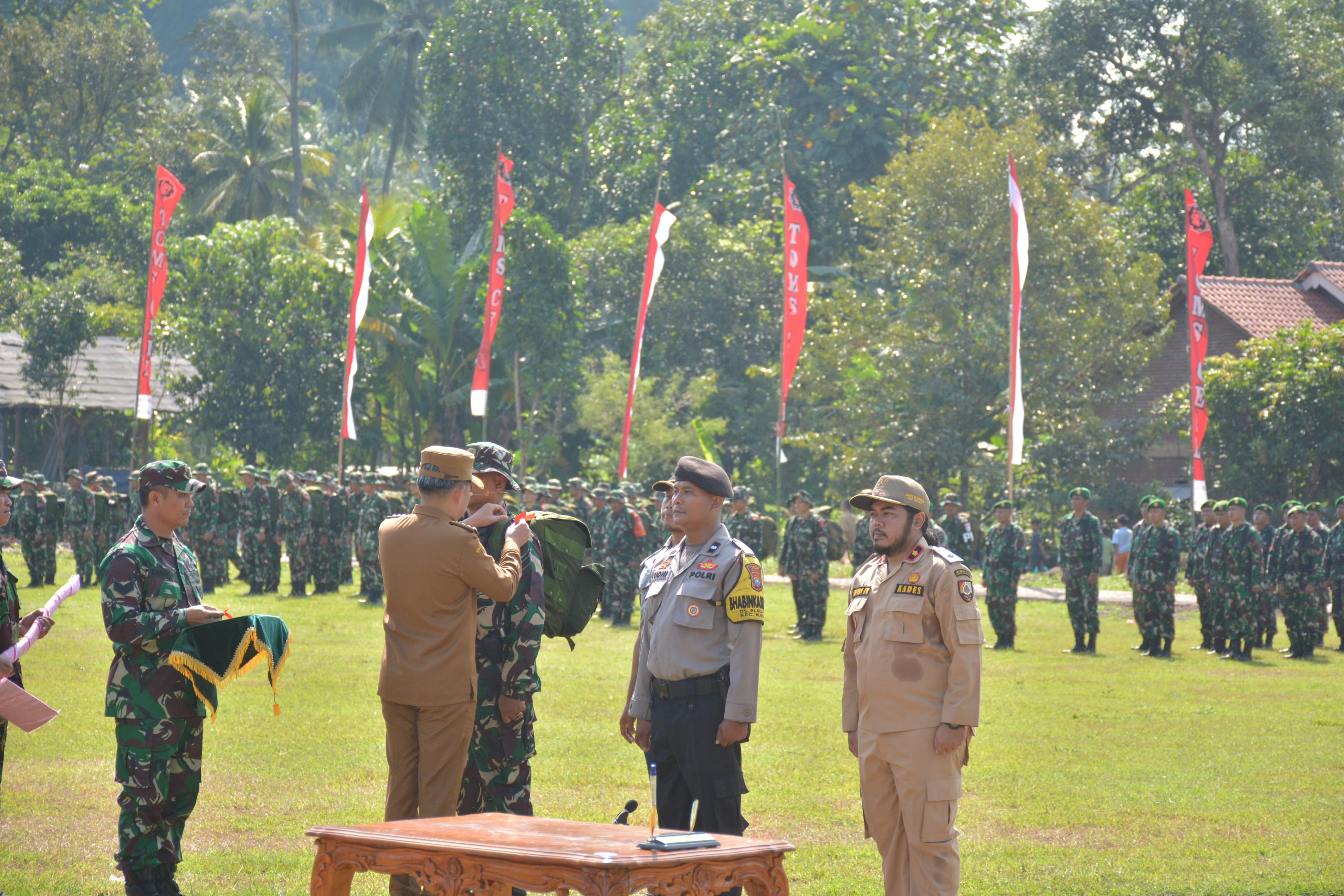 Sinergi TNI, Polri, dan Pemkab Jember Gelar TMMD Ke-124, Fokus Pemerataan Pembangunan Desa Plalangan