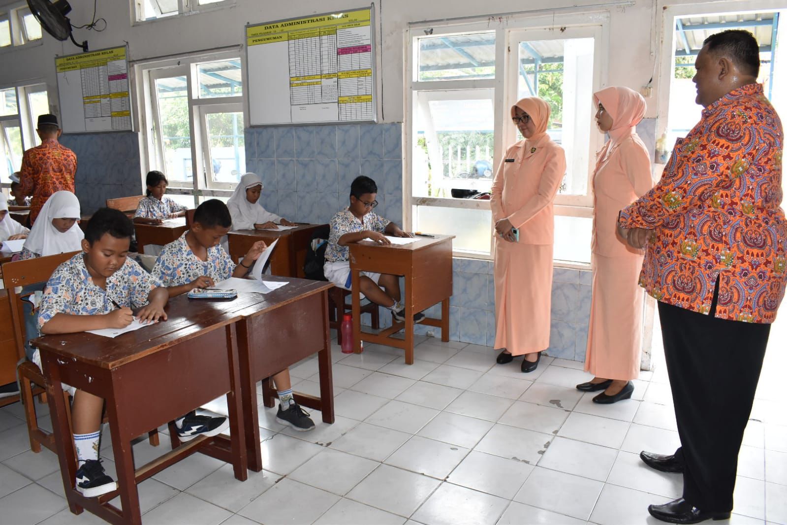 Tingkatkan Kemampuan Diri, Siswa SD Angkasa Lanud Muljono Ikuti Babak Seleksi AMSO