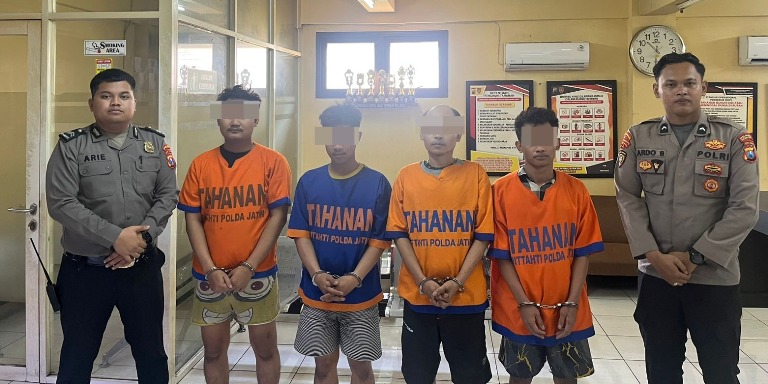 Komplotan Jambret Sadis Bersenjata Celurit Selalu Tenggak Miras Sebelum Beraksi