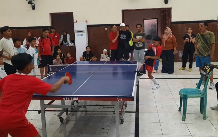 162 Pelajar dan Atlet Umum Ikuti Kejurkab Tenis Meja Situbondo 2026