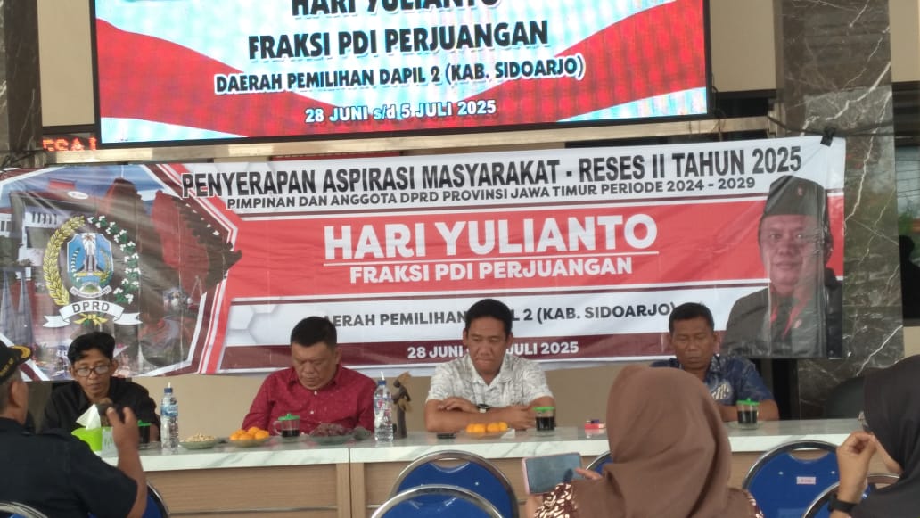 Anggota Fraksi PDI-P DPRD Jatim Serap Aspirasi Warga Penambangan