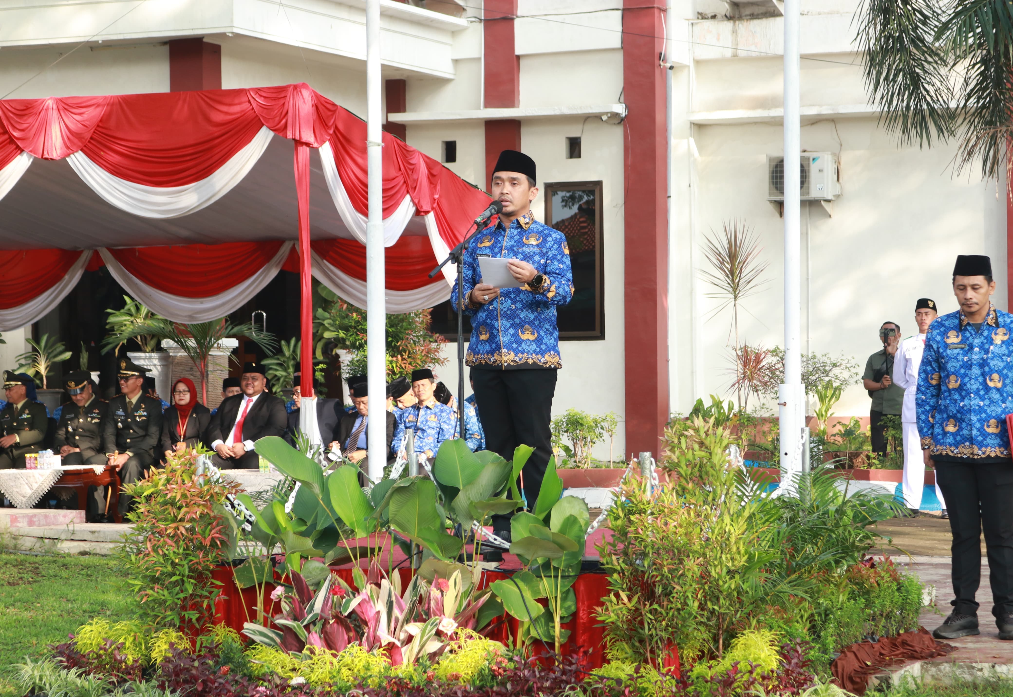 Pimpin Upacara Hari Lahir Pancasila, Wali Kota Pasuruan Tekankan Pentingnya Implementasi Nilai Luhur Bangsa