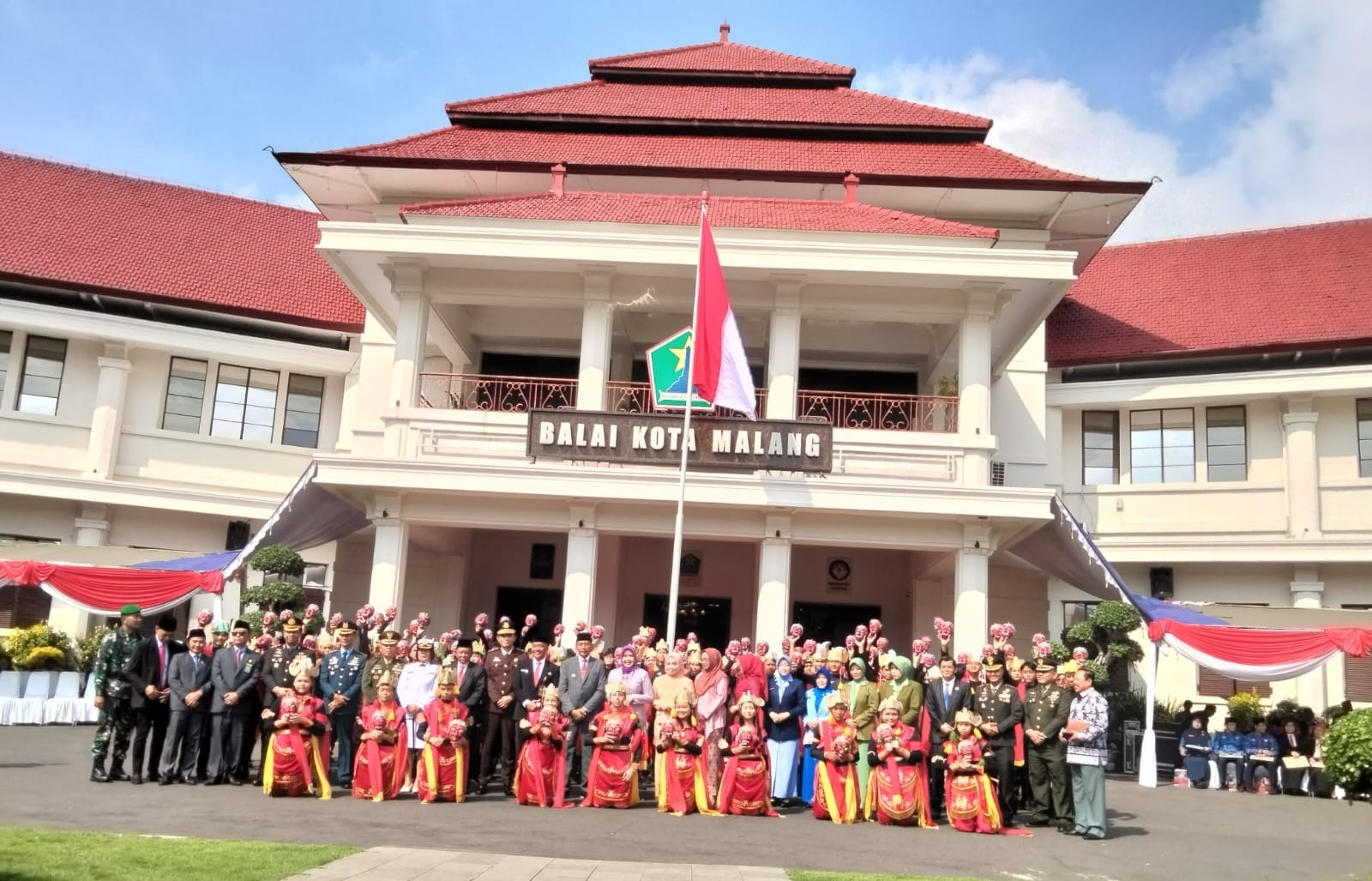 Peringati Harkitnas 2024, Pj Wali Kota Malang Ajak Wujudkan Indonesia Emas 2045