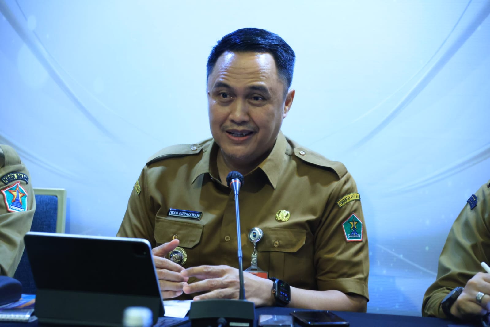 Presentasi Apresiasi Kinerja Pemda 2024, Pj Wali Kota Iwan Kurniawan Sampaikan Upaya Tingkatkan Daya Saing