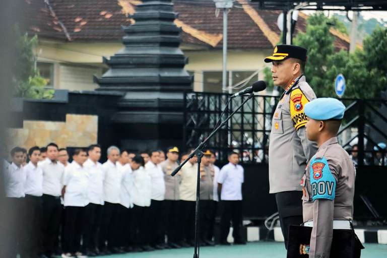 50 Personel Polresta Banyuwangi Ikut Asistensi Laporan Harta Kekayaan 