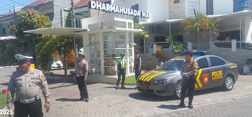 Patroli Presisi Polsek Mulyorejo Sasar Perumahan Dharmahusada Mas