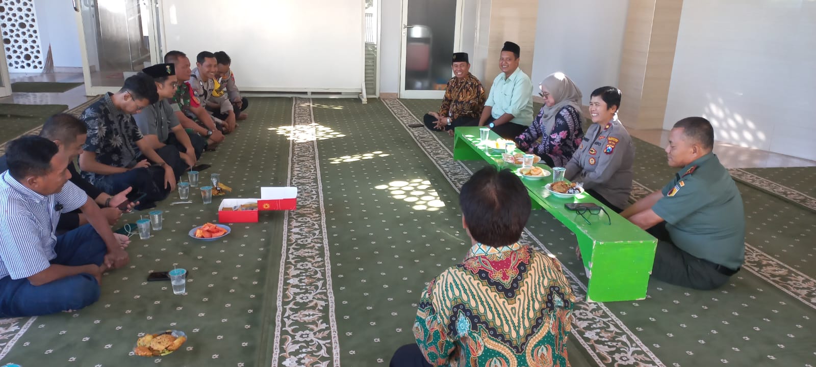 Wujudkan Kamtibmas Kondusif, Kapolsek Dukuh Pakis Silaturahmi ke PC Muhammadiyah