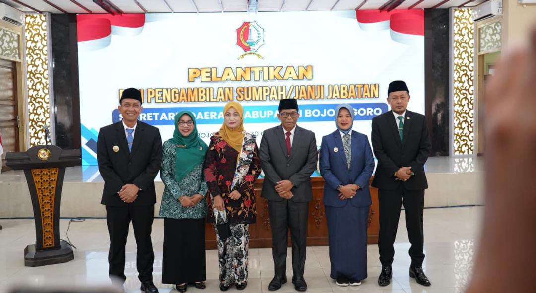 Bupati Bojonegoro Lantik Edi Susanto Sebagai Sekda