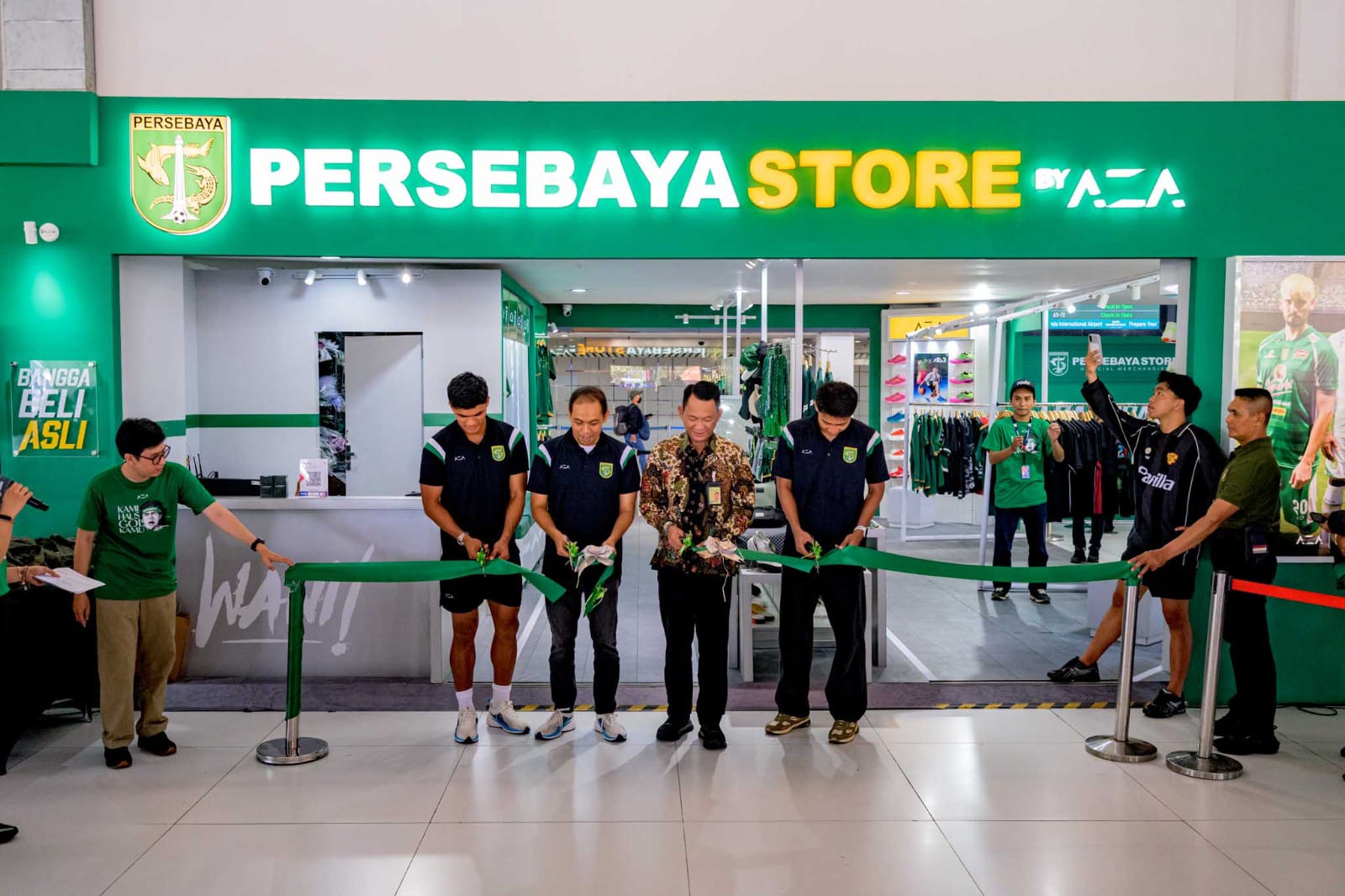 Persebaya Store Hadir Lagi di Bandara Internasional Juanda