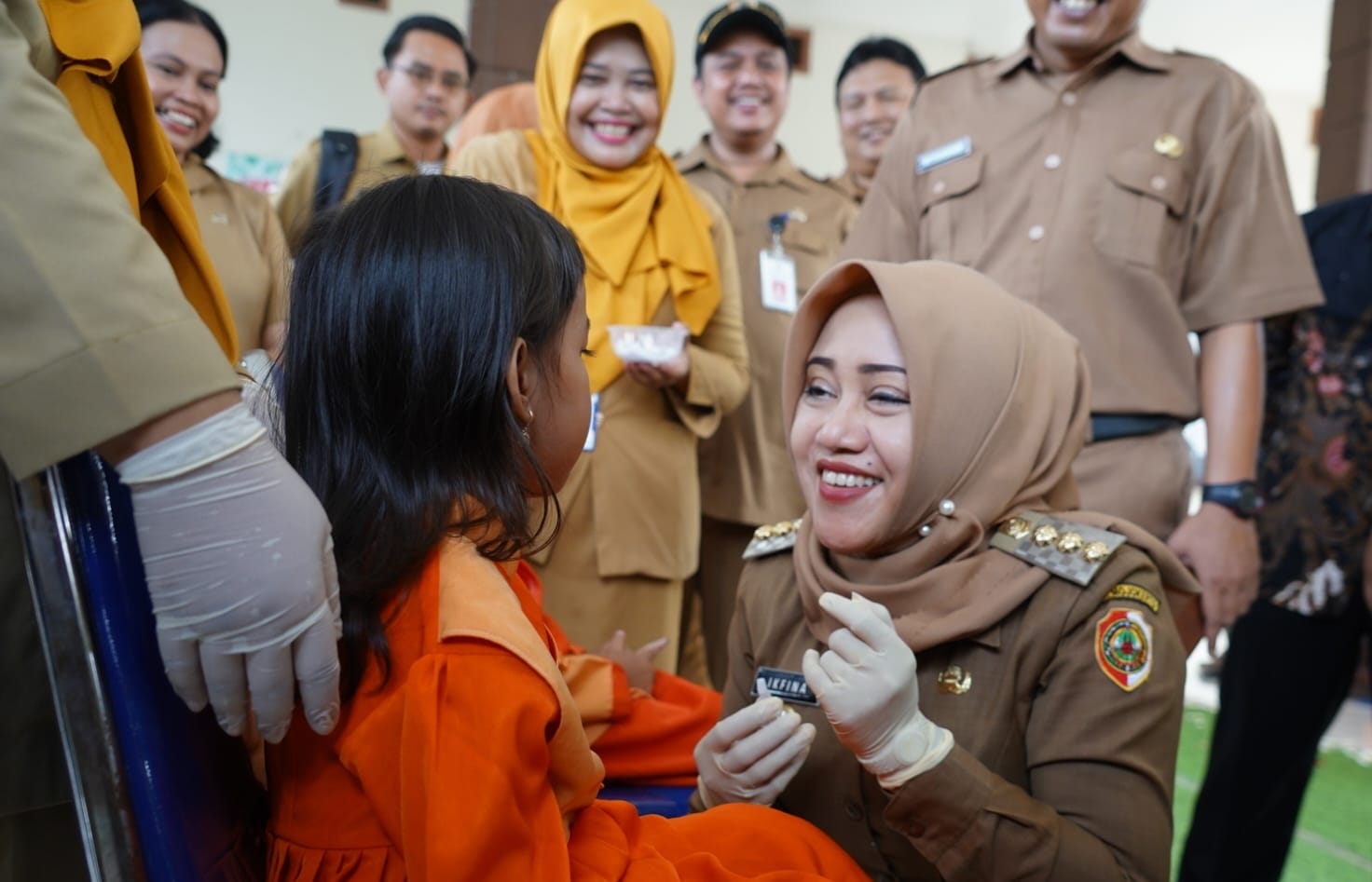 Sukseskan Sub PIN Polio dan Program SEHATI, Ini Pesan Bupati Mojokerto 