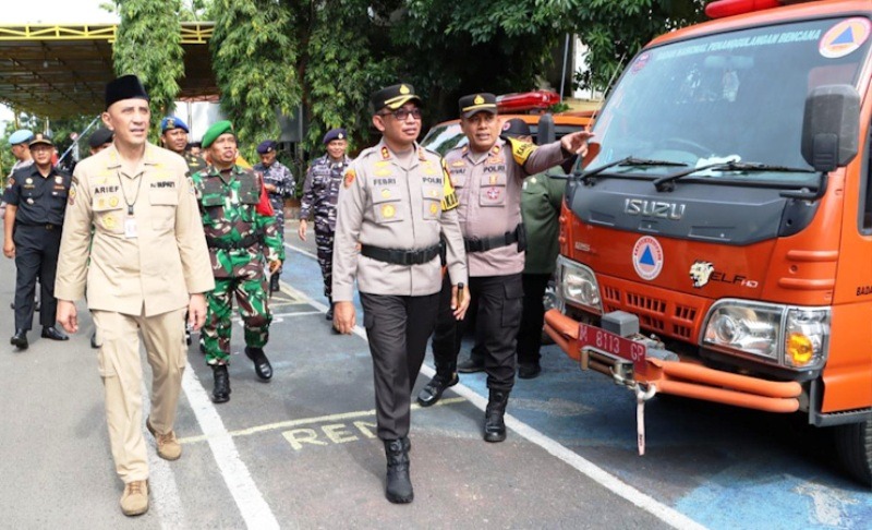 Puncak Cuaca Ekstrem, Kapolres Bangkalan Ingatkan Anggota Siaga Bencana Hidrometeorologi