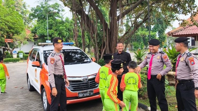 Patroli Obyek Vital, Polresta Sidoarjo Cegah 3C dan Premanisme