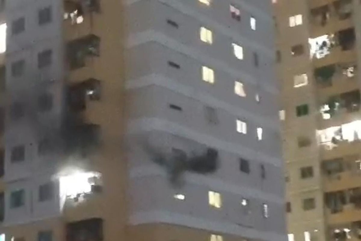 Apartemen Teluk Intan Terbakar, 53 Penghuni Berhasil Dievakuasi