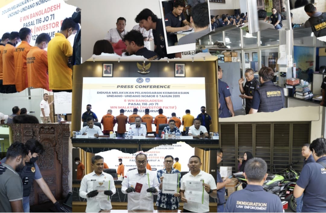 Inteldakim Surabaya Tegas Jaga Kedaulatan: 148 WNA Ditindak Sepanjang 2025