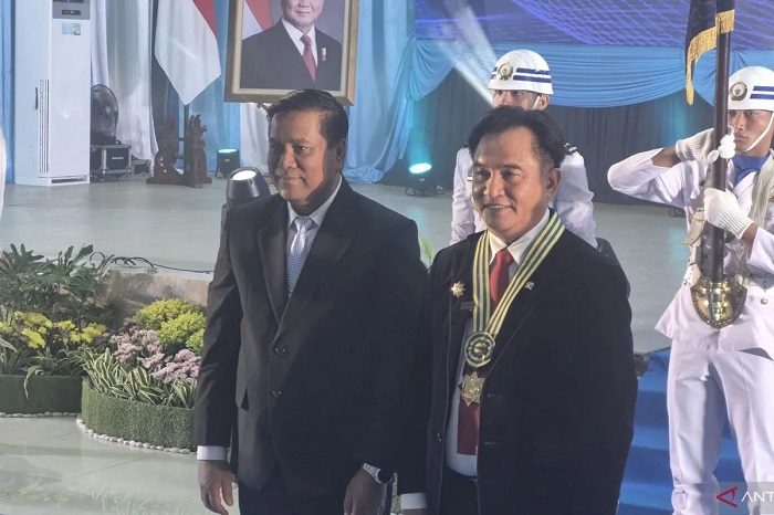 Kunker ke IPDN Sumedang, Yusril Minta Aparatur Negara Junjung Supremasi Hukum 