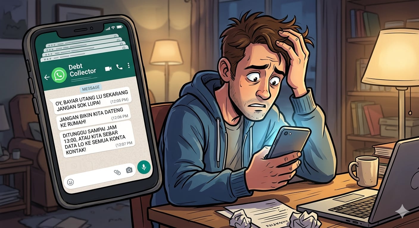 Cerita Korban Pinjol di Surabaya, Diteror Chat hingga Telepon Tiap Hari