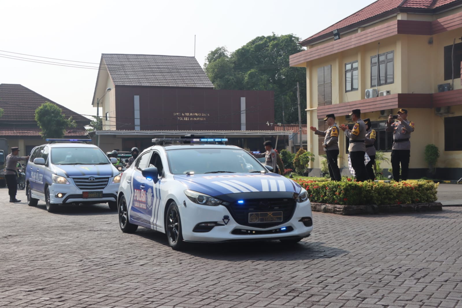 Gelar Patroli Skala Besar, AKBP Teddy: Jangan Ada Tindak Pidana dan Konvoi saat Pemilu