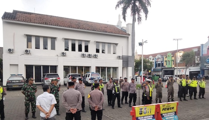34 Personel Gabungan Diterjunkan, Pengamanan Malam Takbir di G Walk Citraland Diperketat