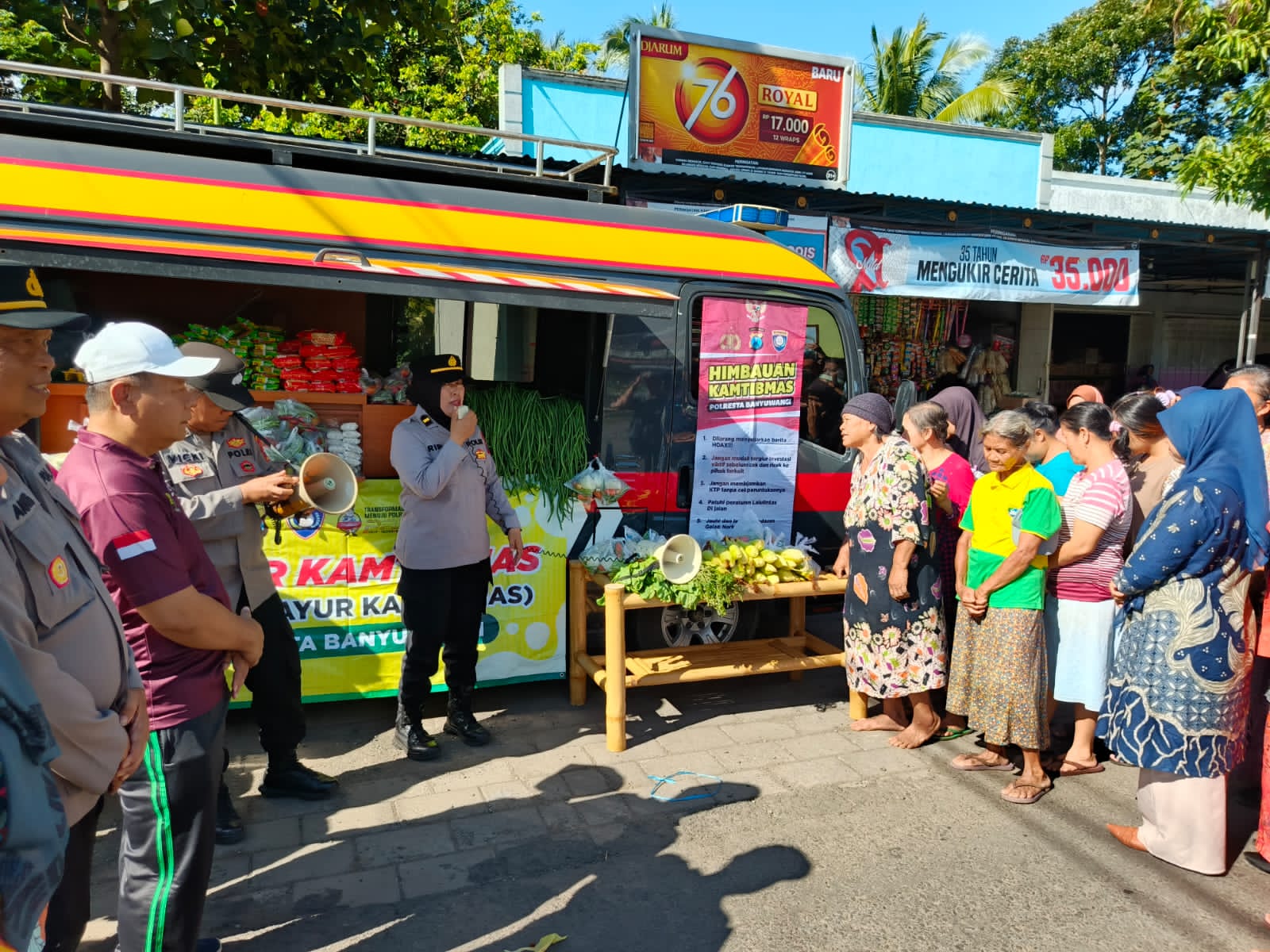 Program Mayur Kamtibmas Polresta Banyuwangi Sasar Warga Sempu
