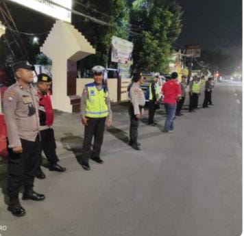 Polsek Rayon 5 Patroli Gabungan Cegah Kejahatan Malam