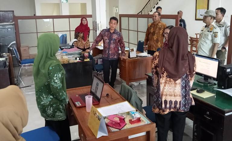 Sidak ASN Tulungagung Usai Lebaran, Pj Sekda Pastikan Tak Ada yang Bolos