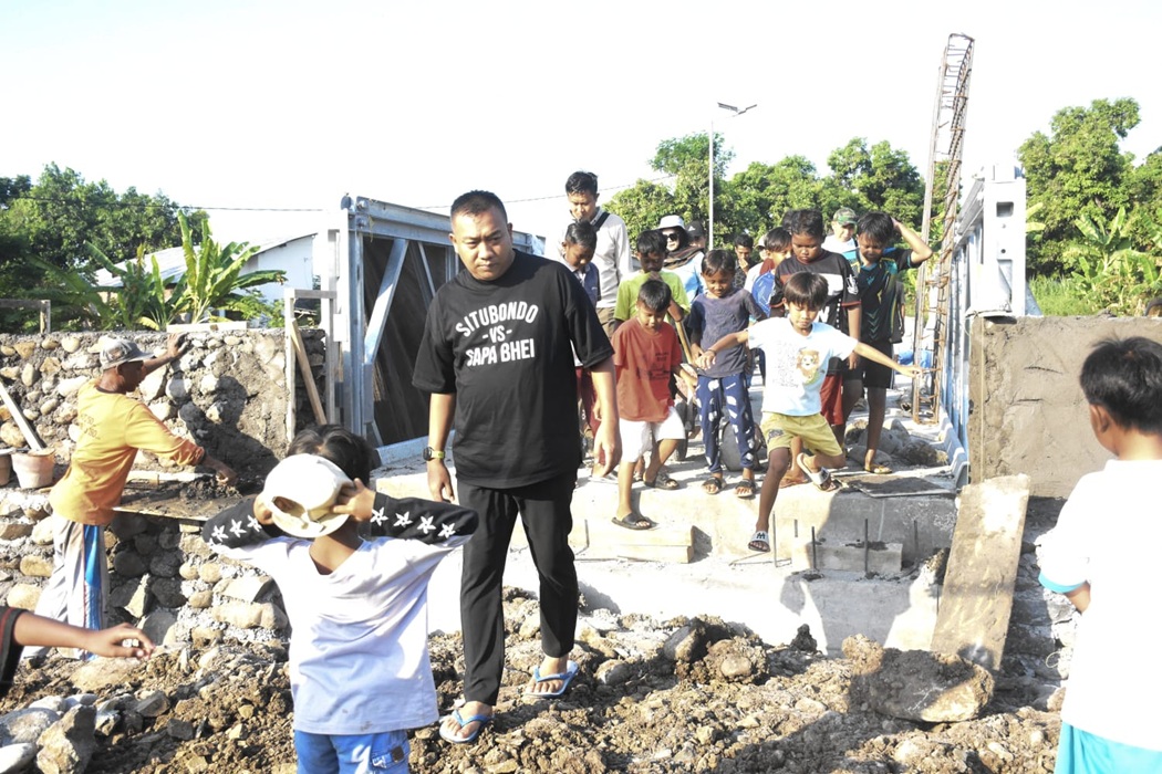Mas Rio Percepat Perbaikan Dua Jembatan Terdampak Banjir Bandang di Situbondo