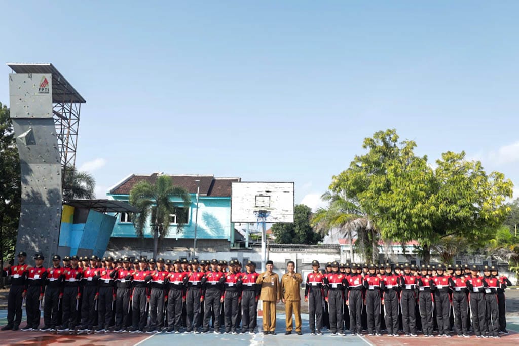 77 Pelajar Lumajang Jalani Diklat Paskibraka Jelang HUT Ke-80 RI