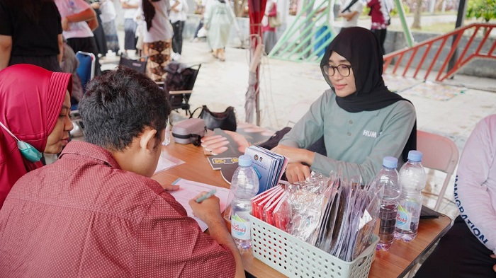 Imigrasi Bliat Dekatkan Pelayanan Keimigrasian lewat Pasporia di CFD 