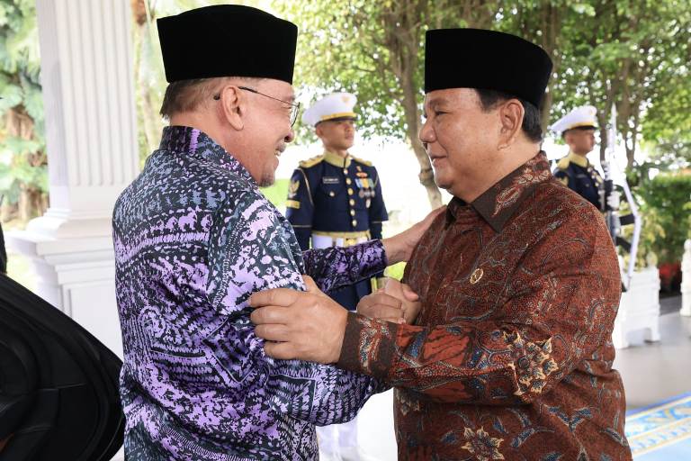 Prabowo Terima PM Malaysia Anwar Ibrahim di Jakarta Bahas Stabilitas Kawasan dan Perdamaian