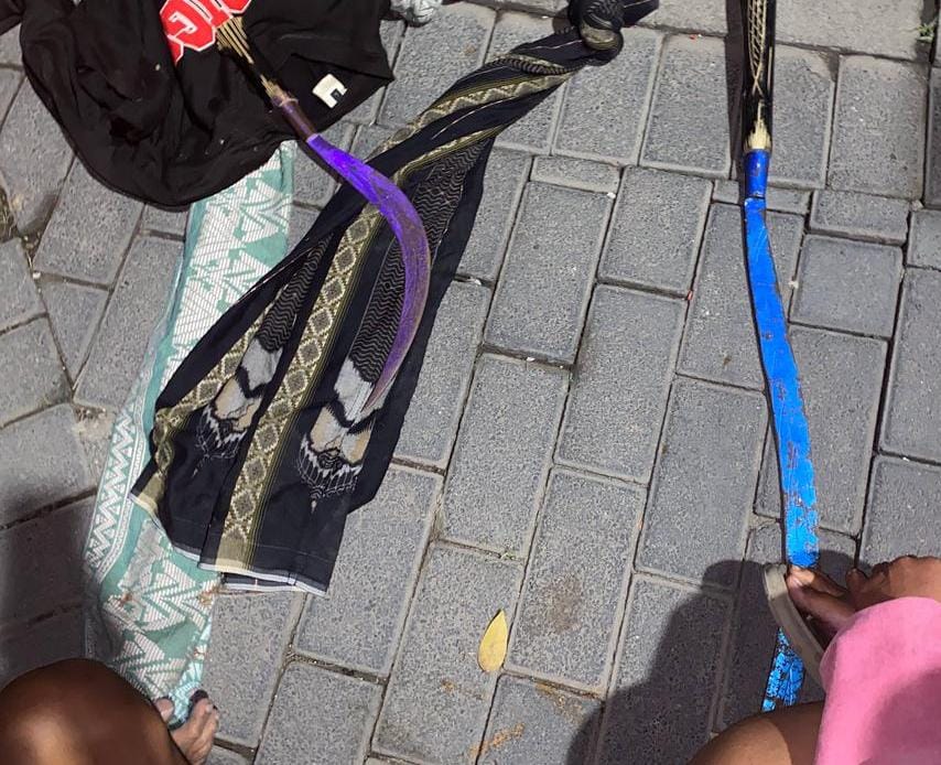 Bongkar Kedok Perang Sarung, Polrestabes Surabaya Sita Celurit hingga Klewang Paralon