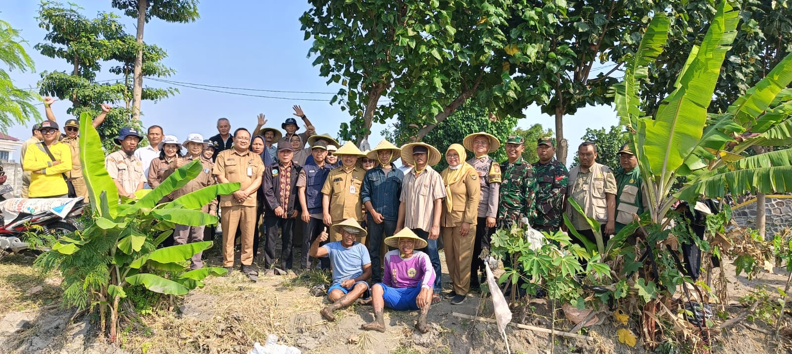 Dorong Pertanian Modern, Polisi Kawal Program Swasembada Pangan di Balowerti Kota Kediri