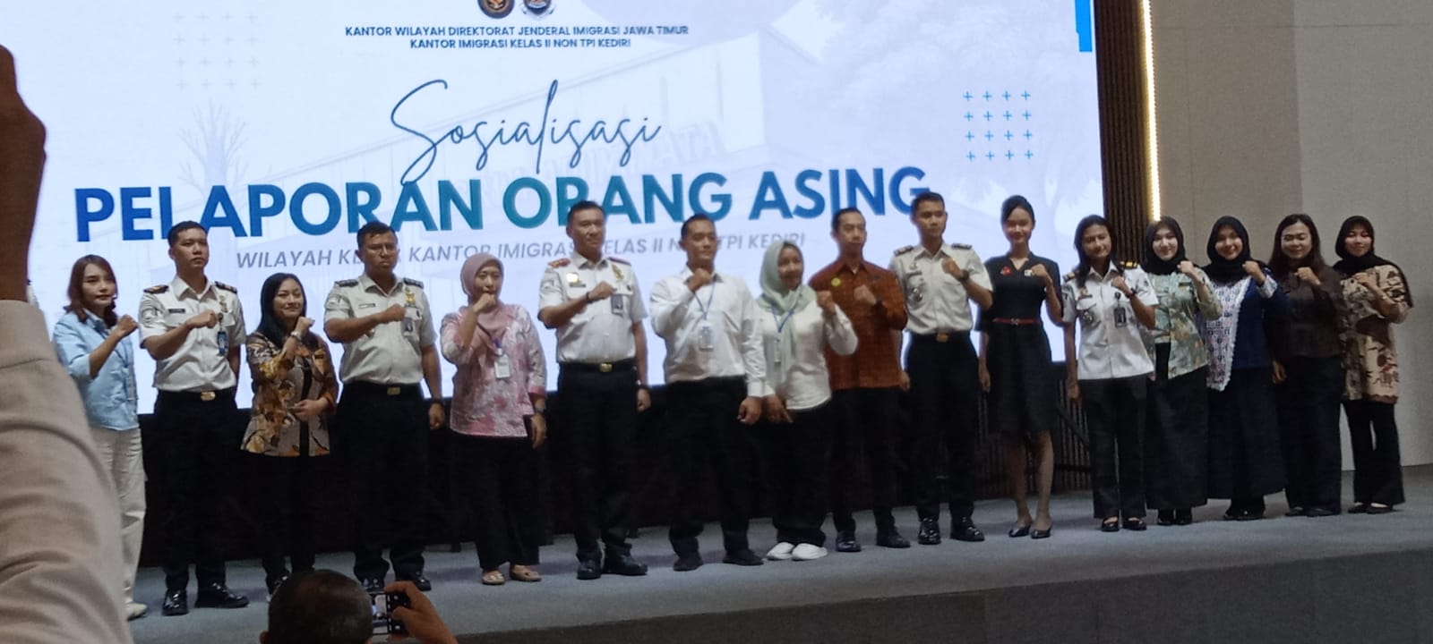 Imigrasi Kediri Sosialisasikan APOA, Awasi dan Cegah Orang Asing Berulah