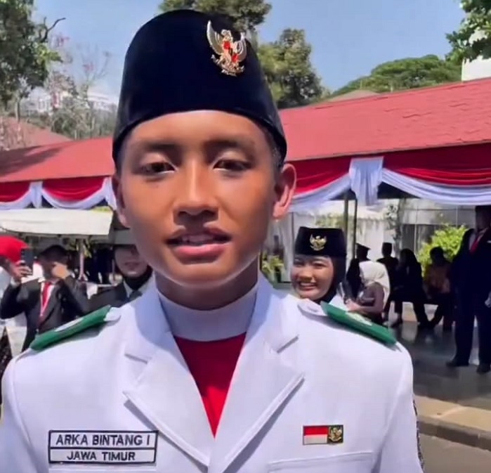 Putra Kapolres Kediri Kota Terpilih Jadi Anggota Paskibraka Nasional 2025