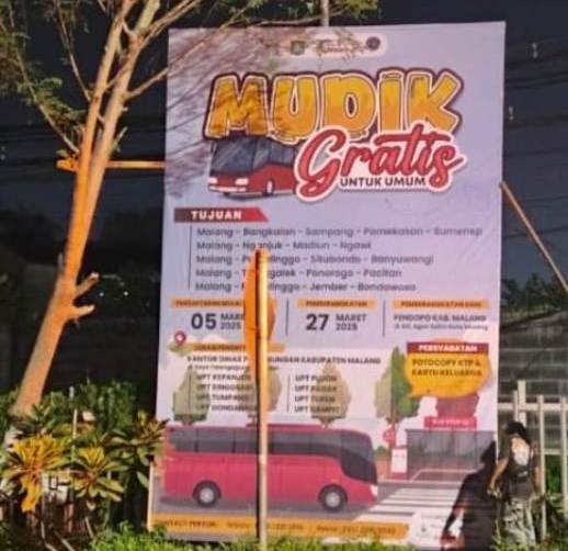 Dishub Kabupaten Malang Pertahankan Tradisi, Buka Mudik Gratis