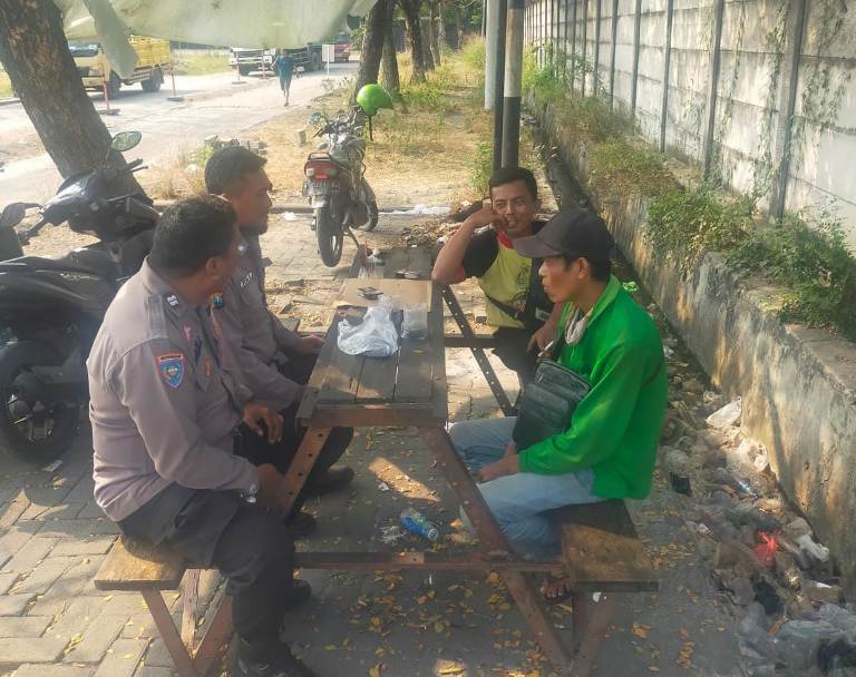 Polsek Benowo Gencarkan Sambang dan Sosialisasi Pencegahan Curanmor