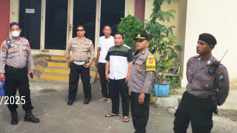 Antisipasi Aksi 54 Santri Pasuruan, Polsek Lakarsantri Perketat Pengamanan Pemancar Trans 7