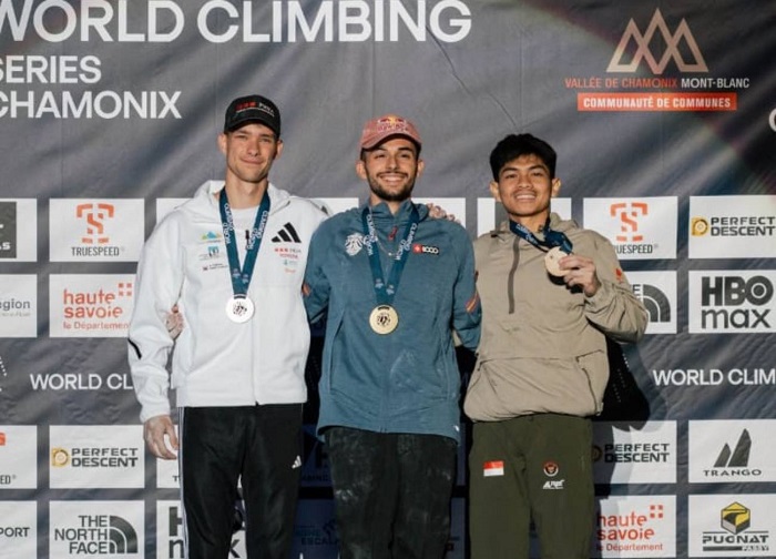 Perunggu World Climbing Series di Prancis Jadi Torehan Pemanjat Jatim