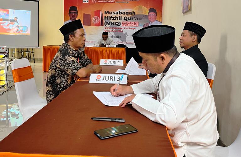 MHQ 2026 PKS Surabaya Kuatkan Spirit Ramadan Lewat Hafalan Alquran