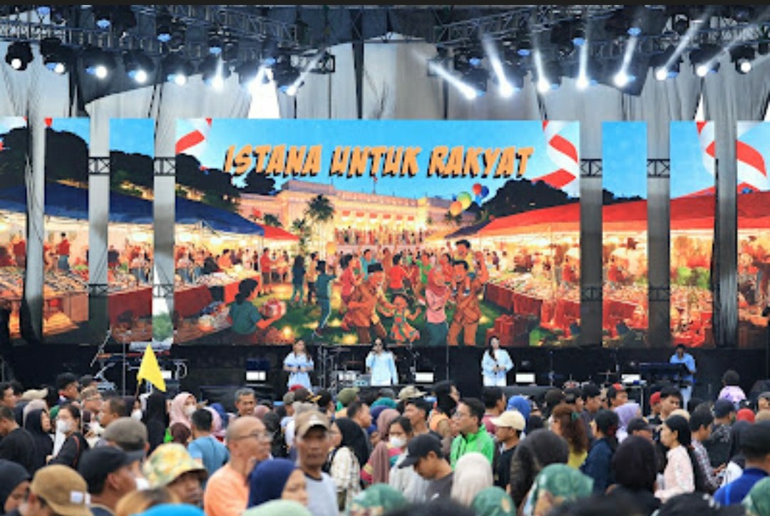 Presiden Prabowo Hadirkan Lebaran Bersama Rakyat di Monas, Guyur 100 Ribu Kupon Belanja UMKM