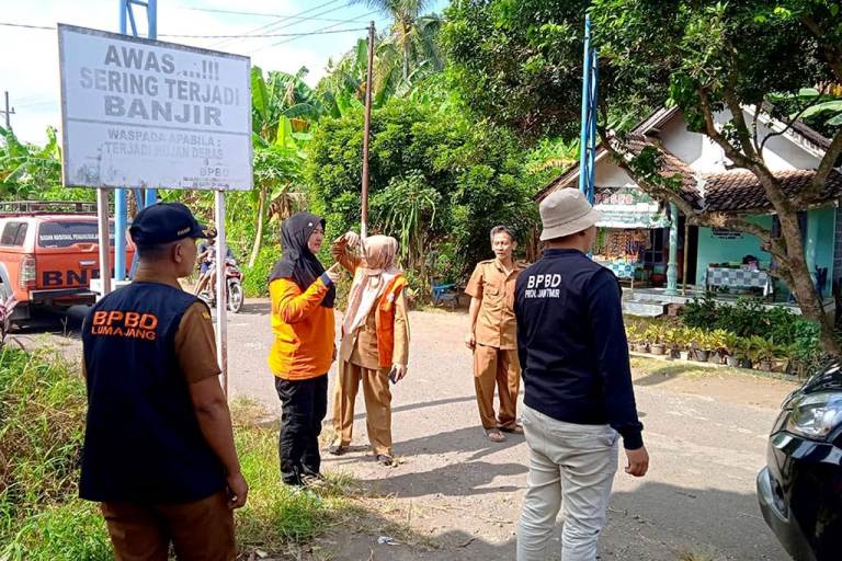 Kolaborasi BPBD Jatim dan Lumajang Perkuat Sistem Peringatan Dini