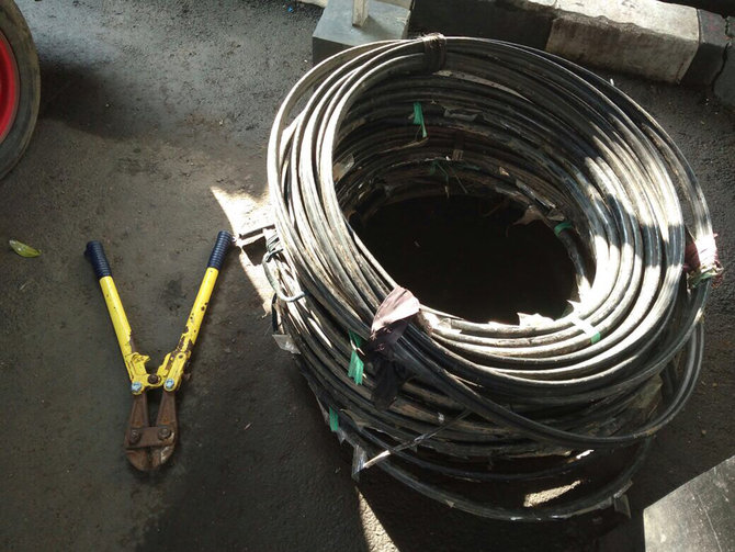 Diterpa Isu Lepas 8 Terduga Pelaku Pencurian Kabel Telkom, Kapolres Mojokerto: Akan Saya Tindak Tegas