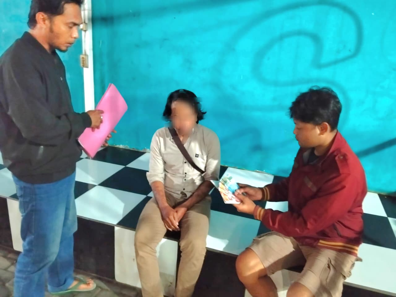 Edarkan Uang Palsu, Residivis Tiga Kali Dibui Kembali Dibekuk