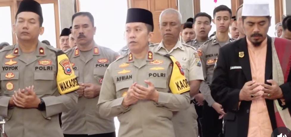 Polres Bojonegoro Gelar Pengajian di Bulan Muharram, Refleksi Peningkatan Kinerja